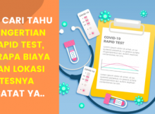 Yuk Cari Tahu Apa Itu Rapid Test, Berapa Biaya dan Lokasi Tesnya