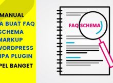 Cara Buat FAQ Schema Markup di Wordpress Tanpa Plugin