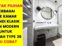 Ide Kamar Mandi Untuk Rumah Type 36